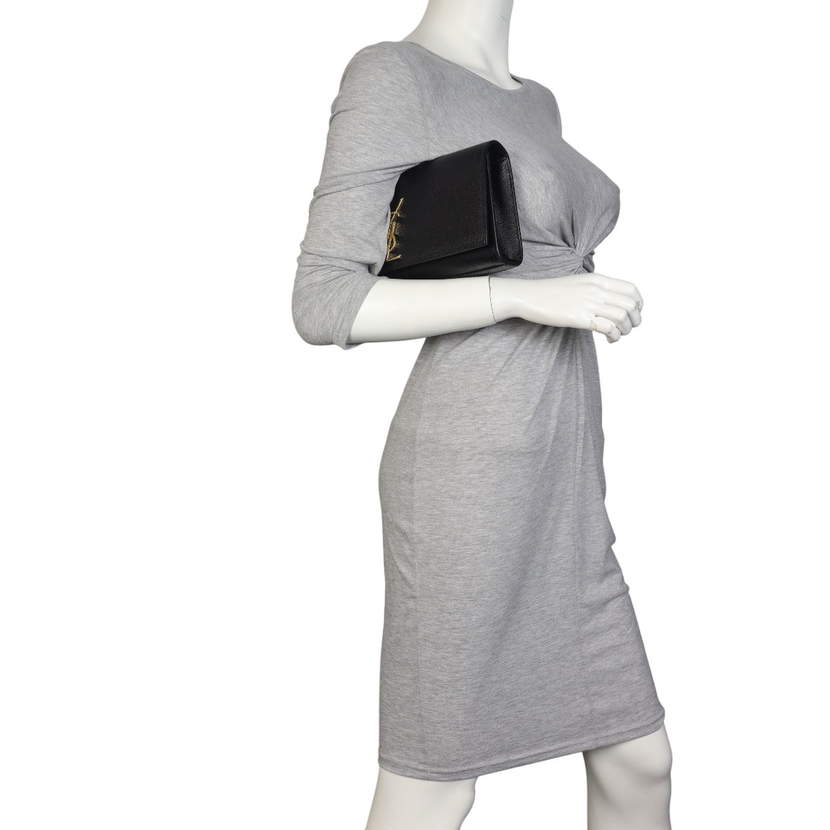 Saint Laurent Kate Monogram Clutch