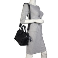 Saint Laurent Downtown Cabas Croc-Embossed