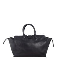 Saint Laurent Downtown Cabas Croc-Embossed