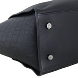 Saint Laurent Downtown Cabas Croc-Embossed