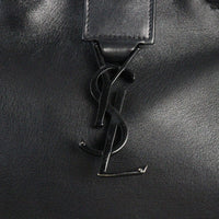 Saint Laurent Downtown Cabas Croc-Embossed