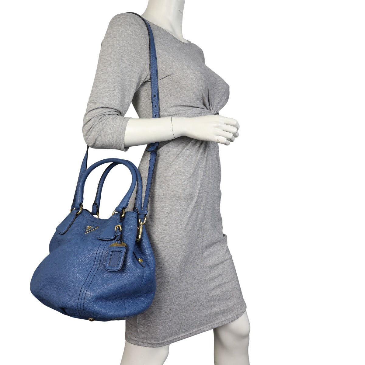 Prada Vitello Daino Tote