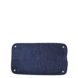 Prada Saffiano Denim Double Bag