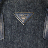 Prada Saffiano Denim Double Bag