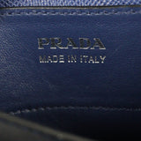Prada Saffiano Denim Double Bag