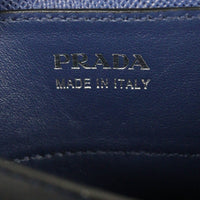 Prada Saffiano Denim Double Bag