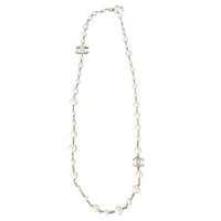 Chanel Pearl CC Long Necklace