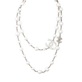 Chanel Pearl CC Long Necklace