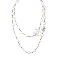 Chanel Pearl CC Long Necklace