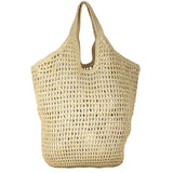 Prada Crochet Raffia Hobo