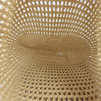Prada Crochet Raffia Hobo