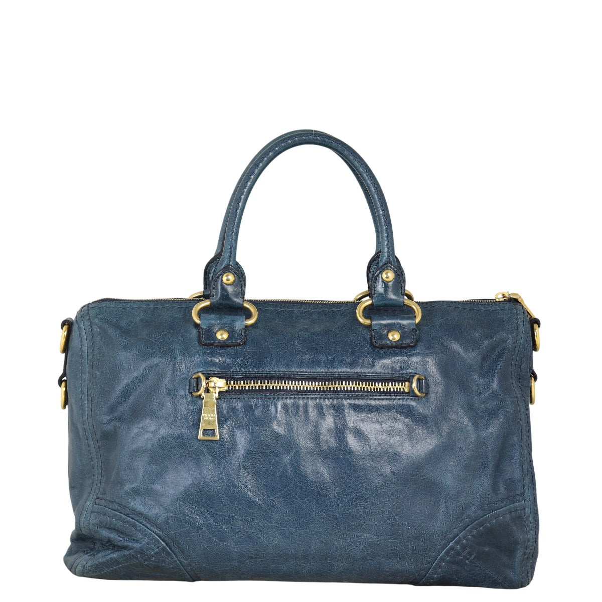 Prada Vitello Shine Two-Way Tote – Luxe.It.Fwd