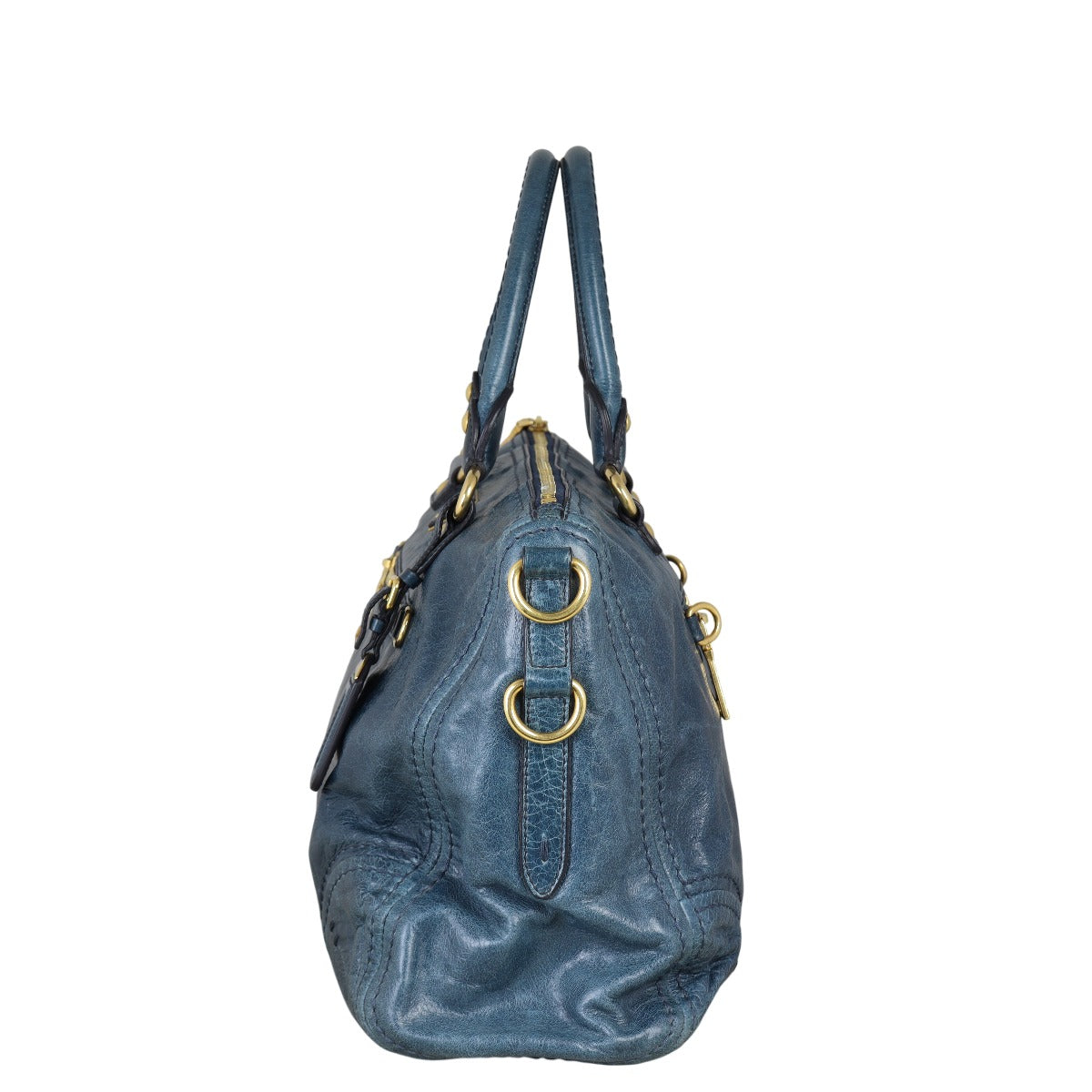 Prada Vitello Shine Two-Way Tote – Luxe.It.Fwd