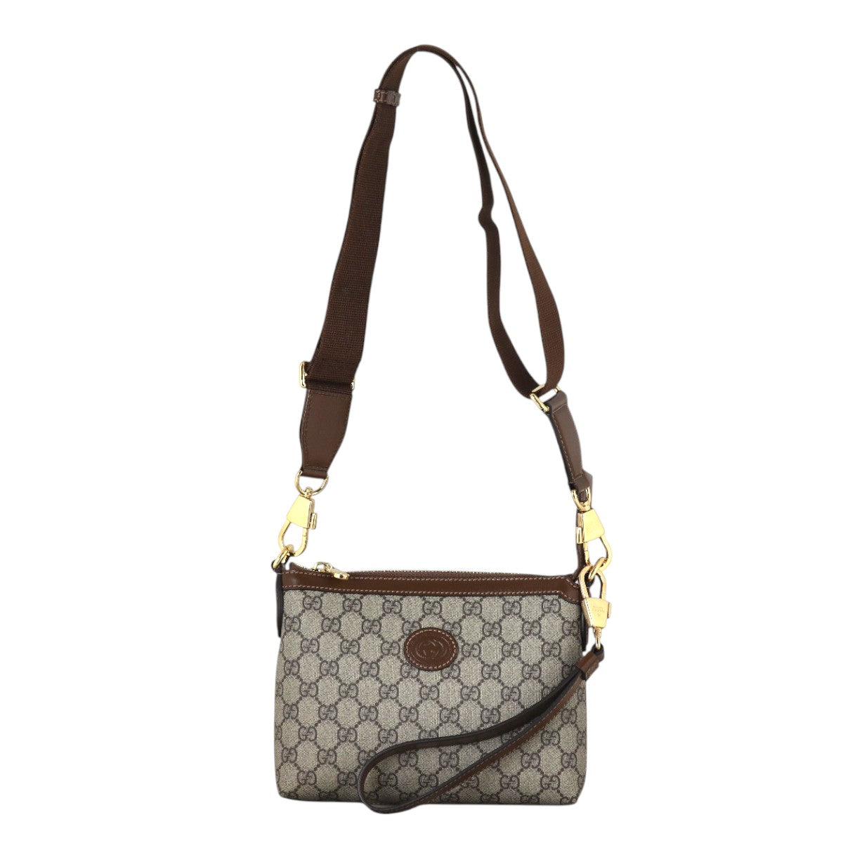 Gucci GG Supreme Interlocking G Messenger