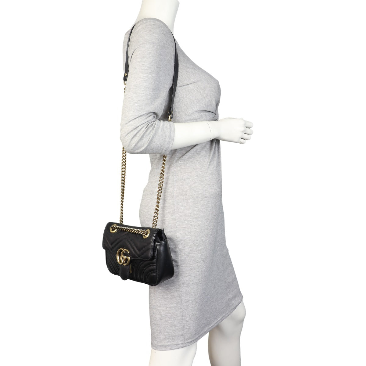 Gucci GG Marmont Matelasse Small Shoulder Bag