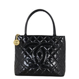 Chanel Medallion Tote Patent