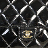 Chanel CC Eyelet Wallet On Chain Patent