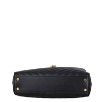 Saint Laurent Chevron Shopping Tote