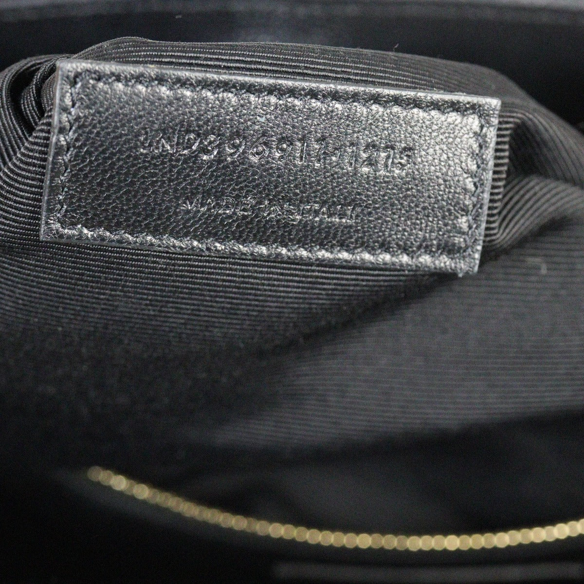 Saint Laurent Chevron Shopping Tote