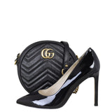 Gucci GG Marmont Round Chain Shoulder Bag