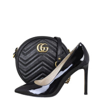 Gucci GG Marmont Round Chain Shoulder Bag