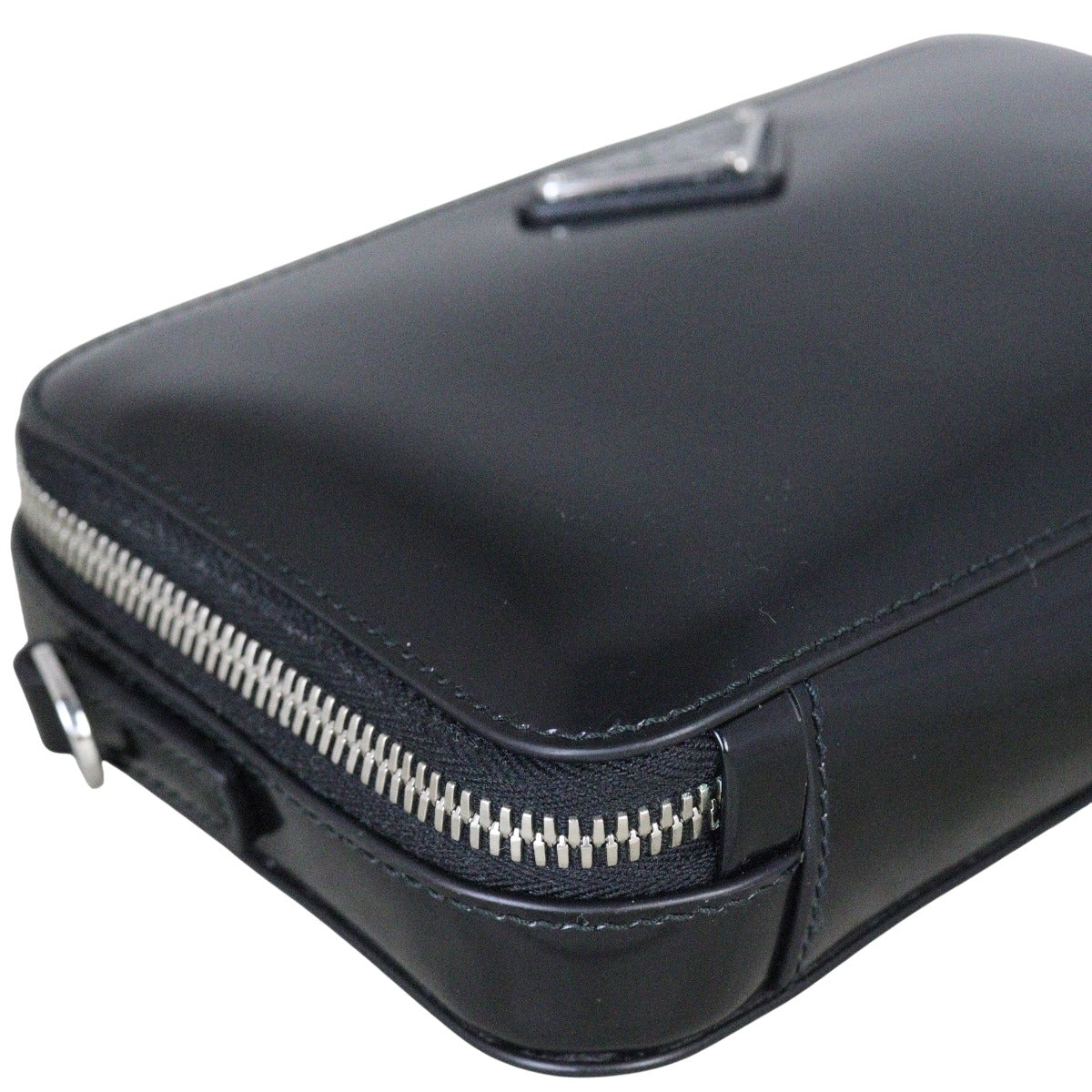 Prada Brushed Leather Brique Bag