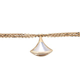 Bvlgari Diva's Dream 1 Motif 18k Rose Gold Mother of Pearl Bracelet