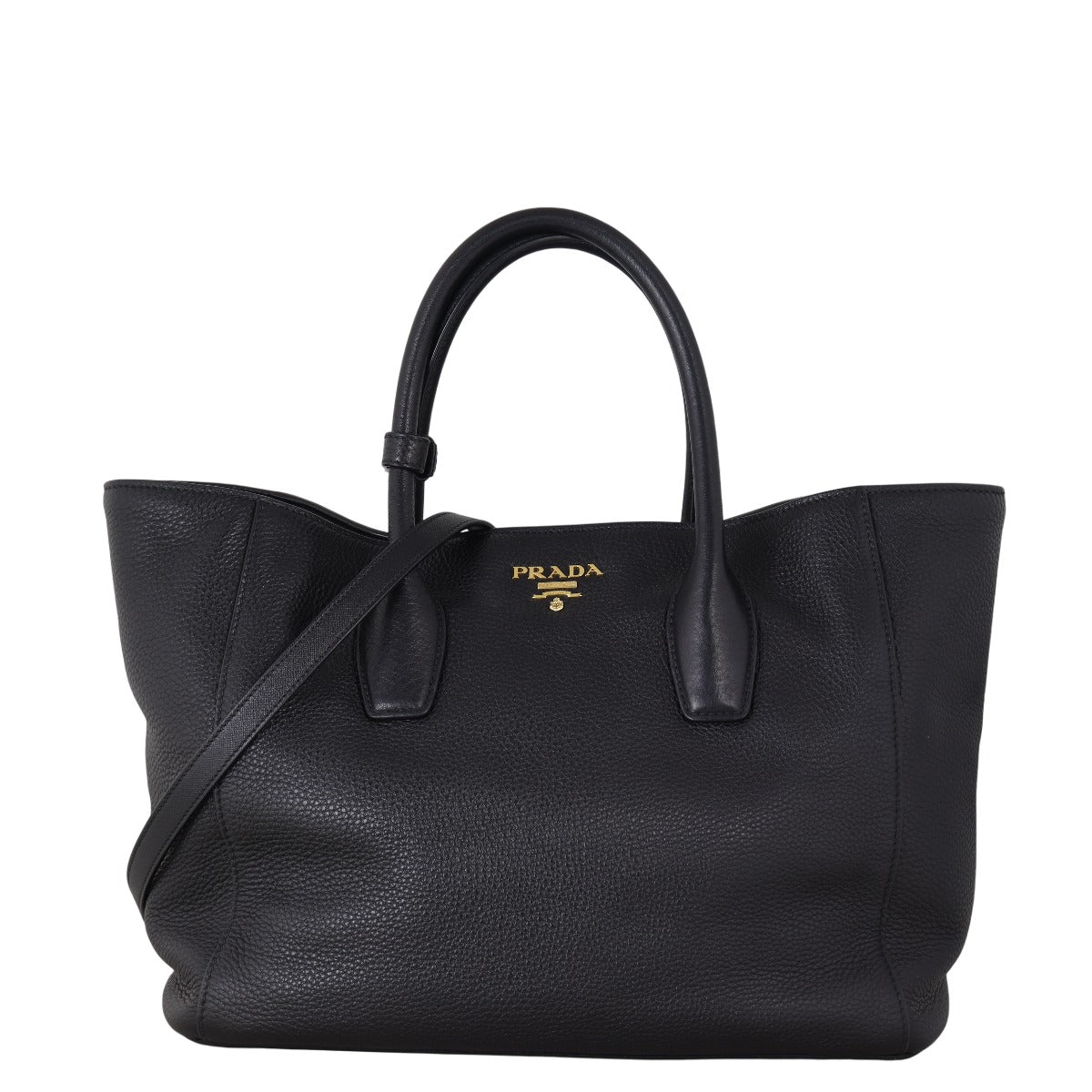 Prada Vitello Daino Shopping Tote