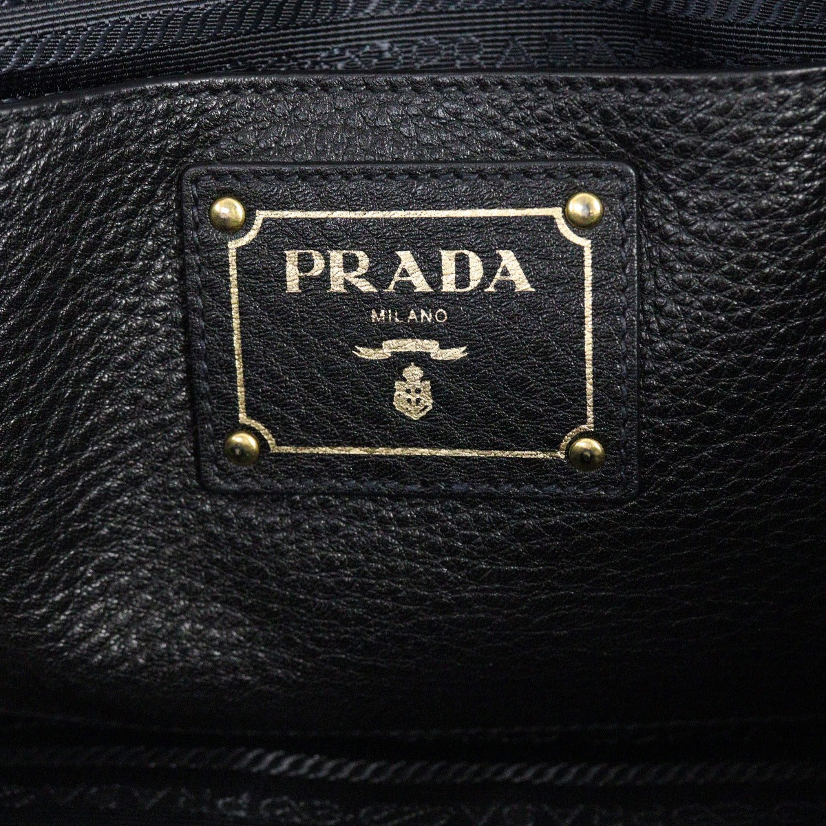 Prada Vitello Daino Shopping Tote