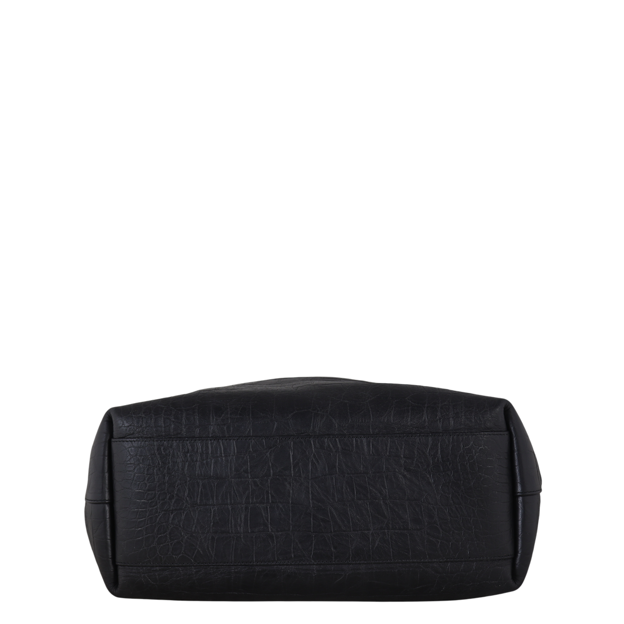 Saint Laurent Shopping Tote Croc Embossed