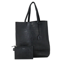 Saint Laurent Shopping Tote Croc Embossed