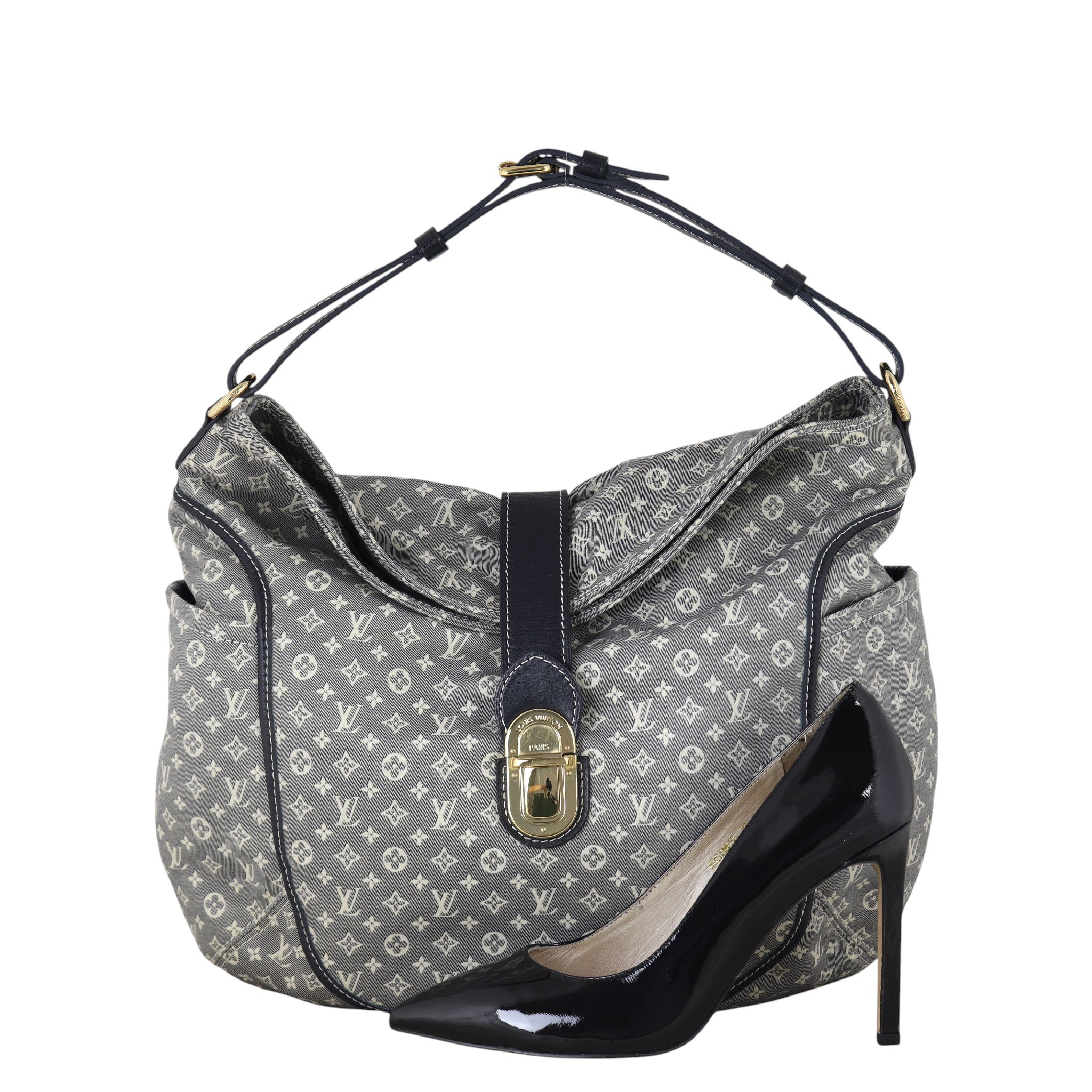 Louis Vuitton Romance Shoulder Bag Monogram Idylle