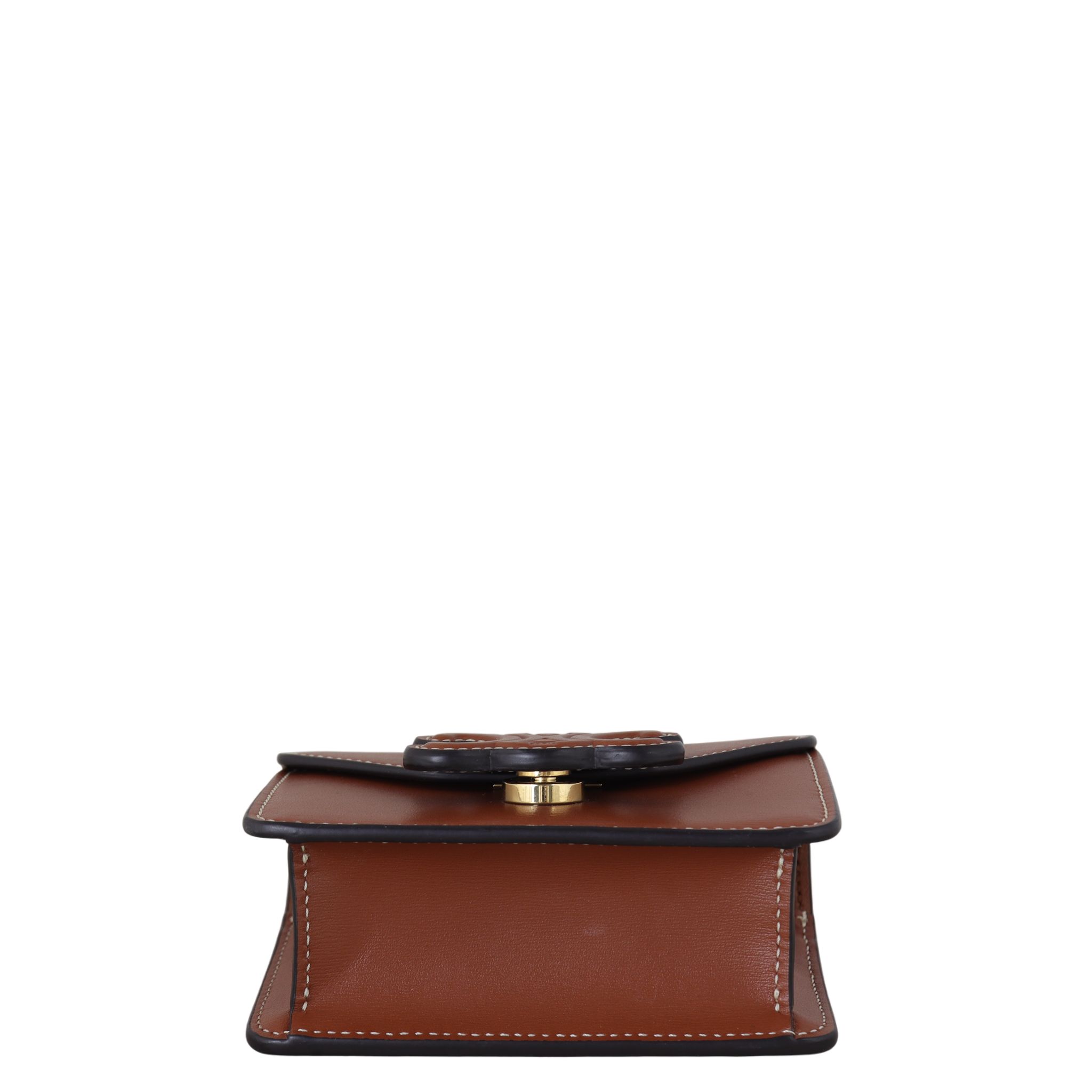 Celine Triomphe Card Holder On Chain