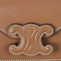 Celine Triomphe Card Holder On Chain