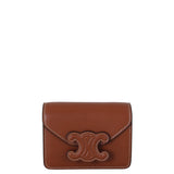 Celine Triomphe Card Holder On Chain