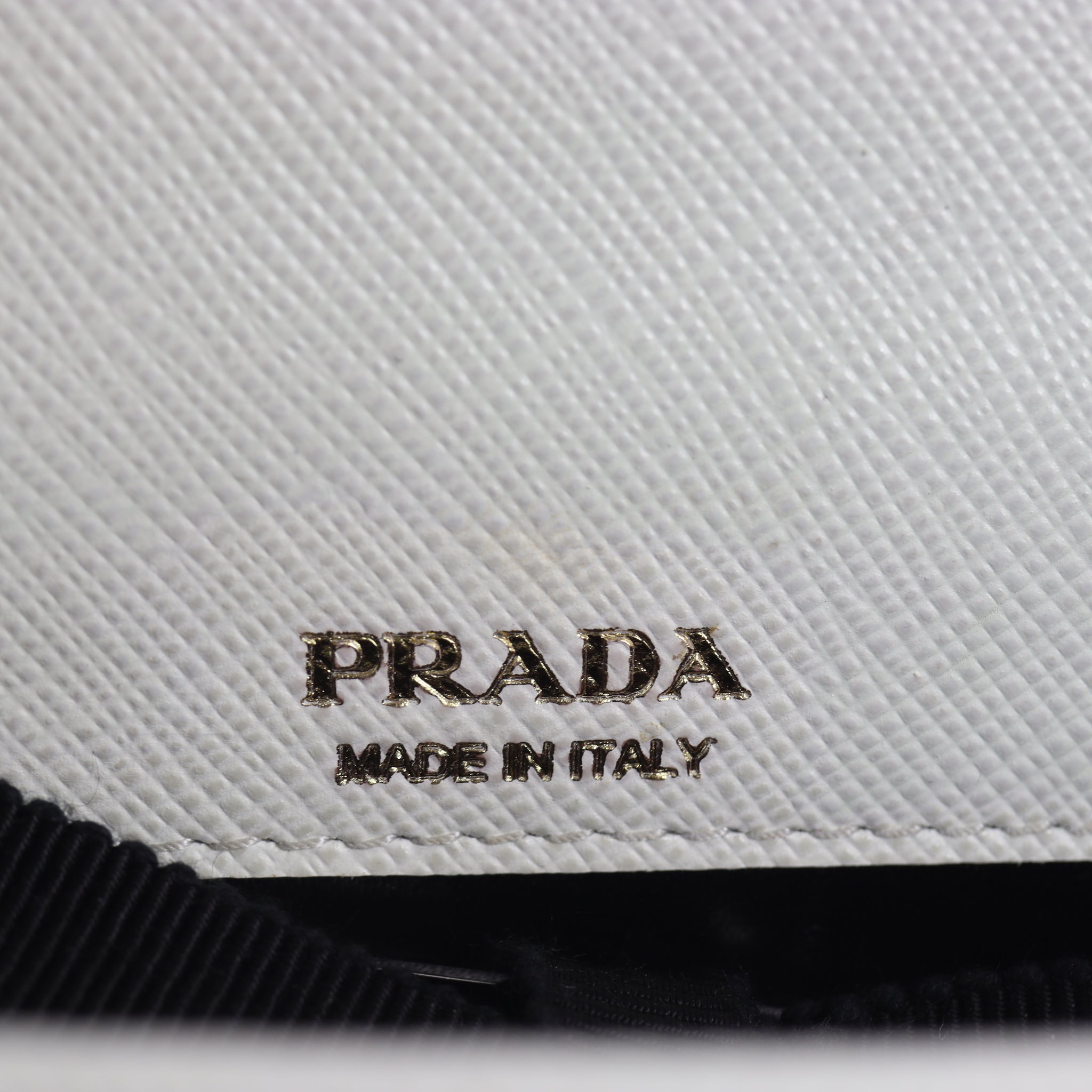 Prada Saffiano Mini Chain Bag