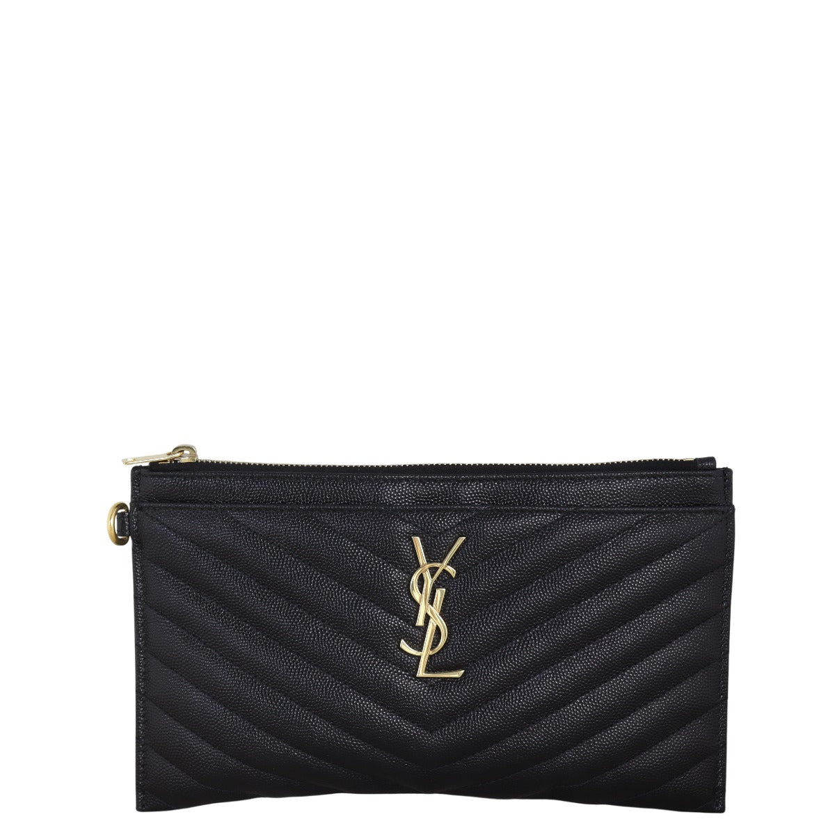 Saint Laurent Cassandre Monogram Matelasse Pouch