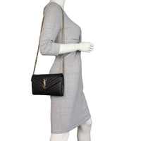 Saint Laurent Cassandre Chain Wallet