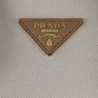 Prada Saffiano Cuir & Canapa Double Bag