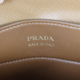 Prada Saffiano Cuir & Canapa Double Bag