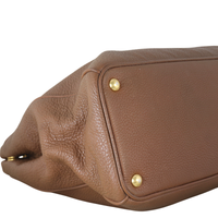 Prada Vitello Daino Double Zip Tote