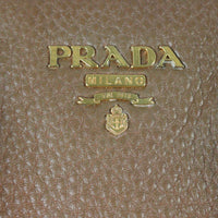 Prada Vitello Daino Double Zip Tote