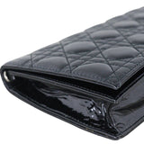 Dior Lady Dior Chain Wallet Patent