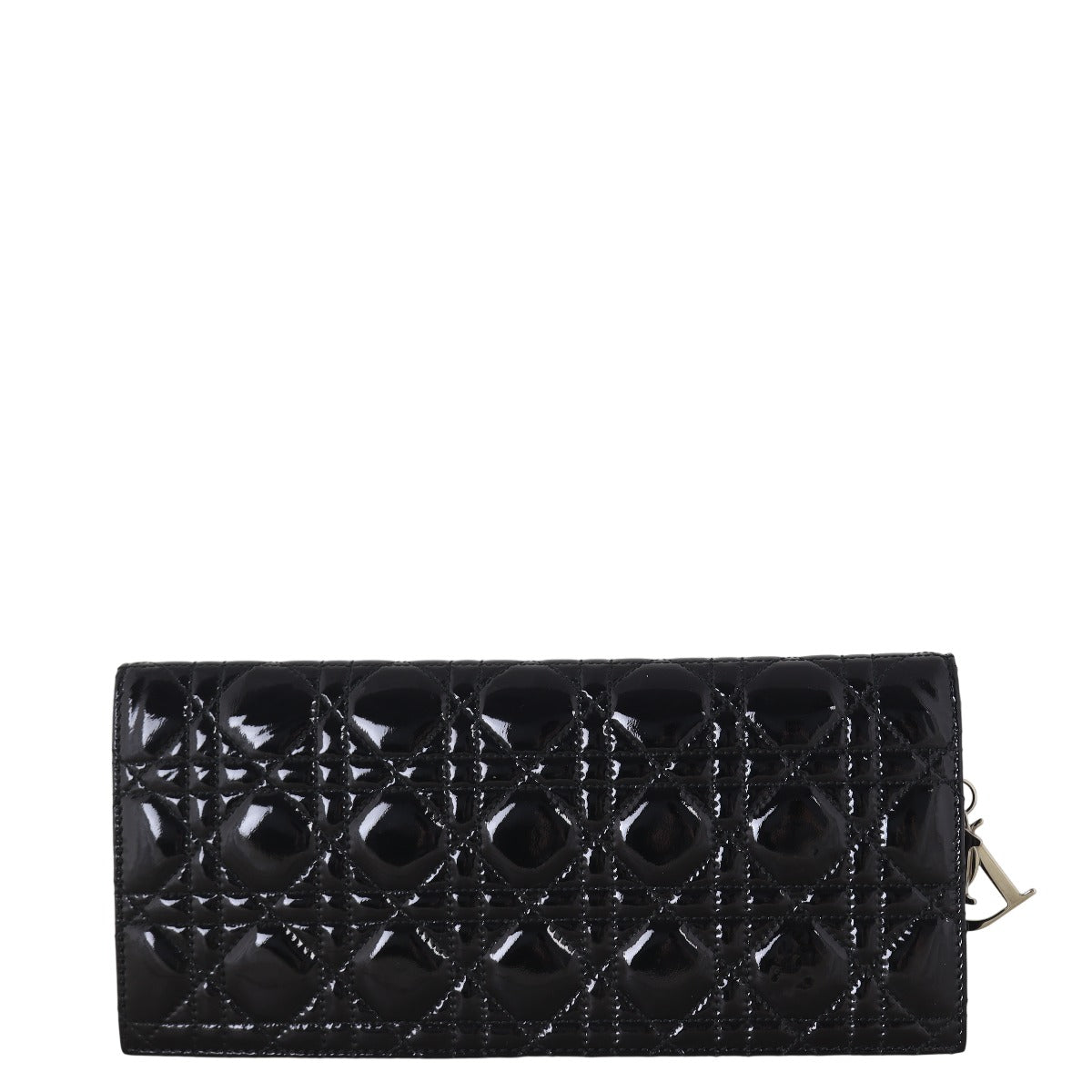 Dior Lady Dior Chain Wallet Patent