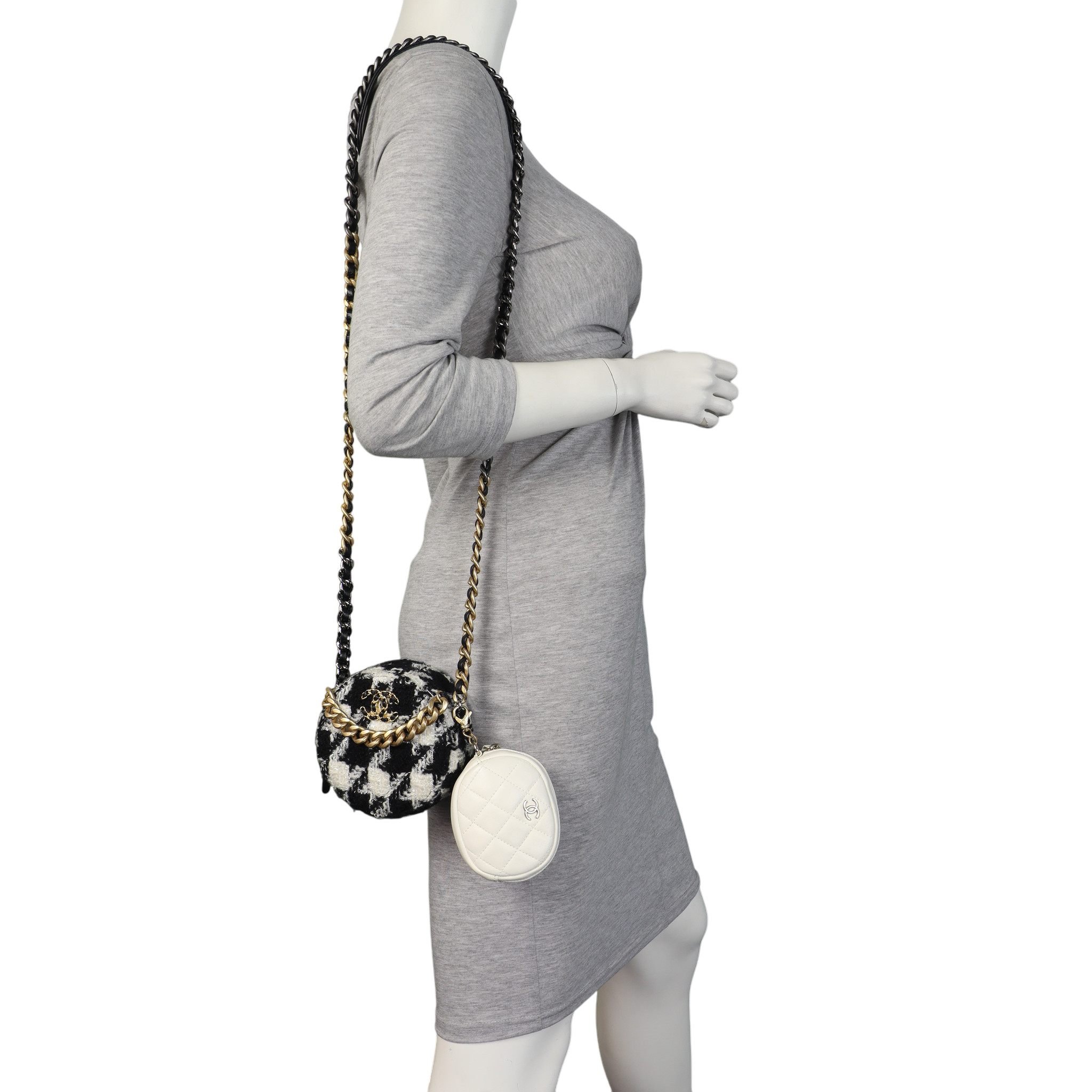 Chanel 19 Waist And Coin Purse Bag