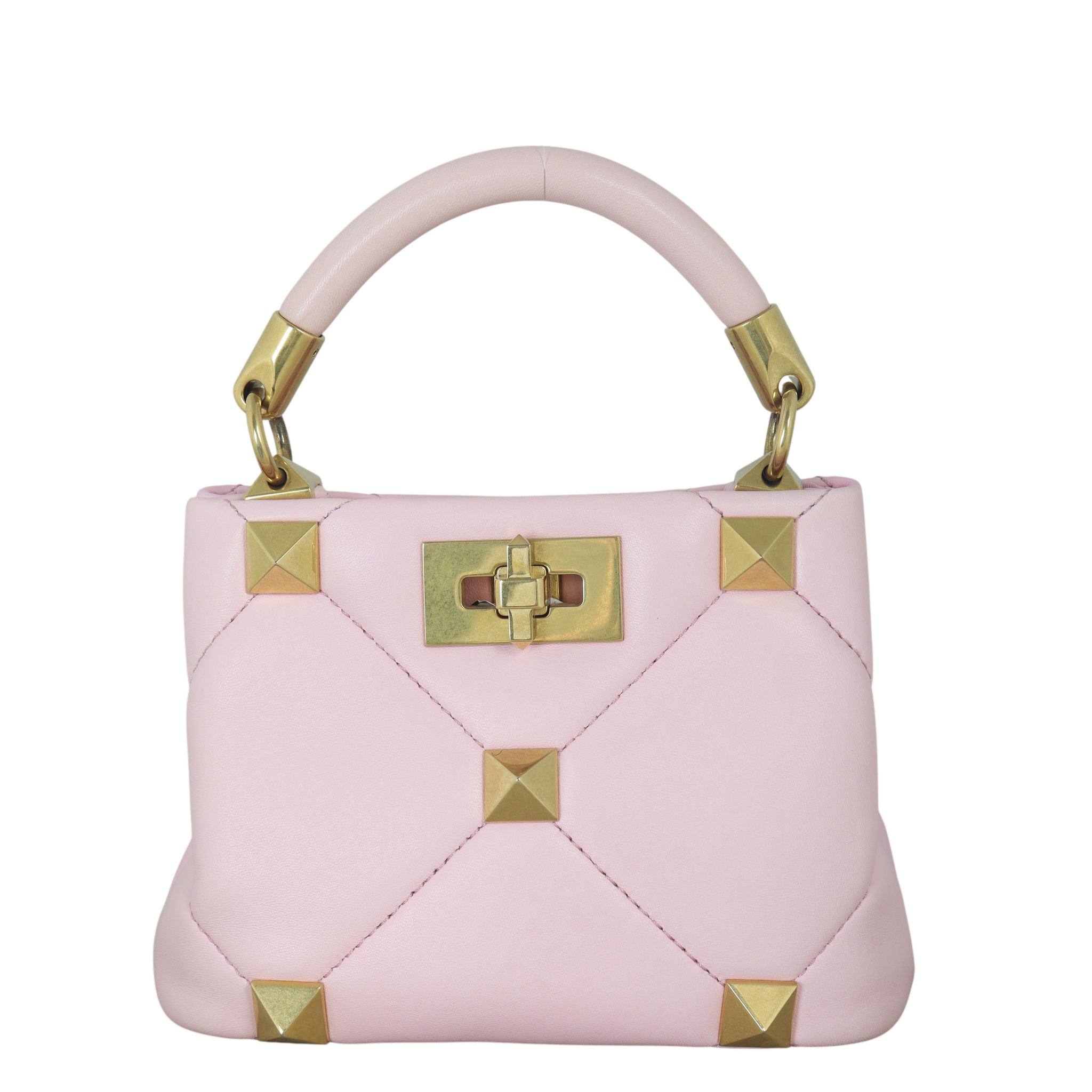Valentino Roman Stud Top Handle Bag