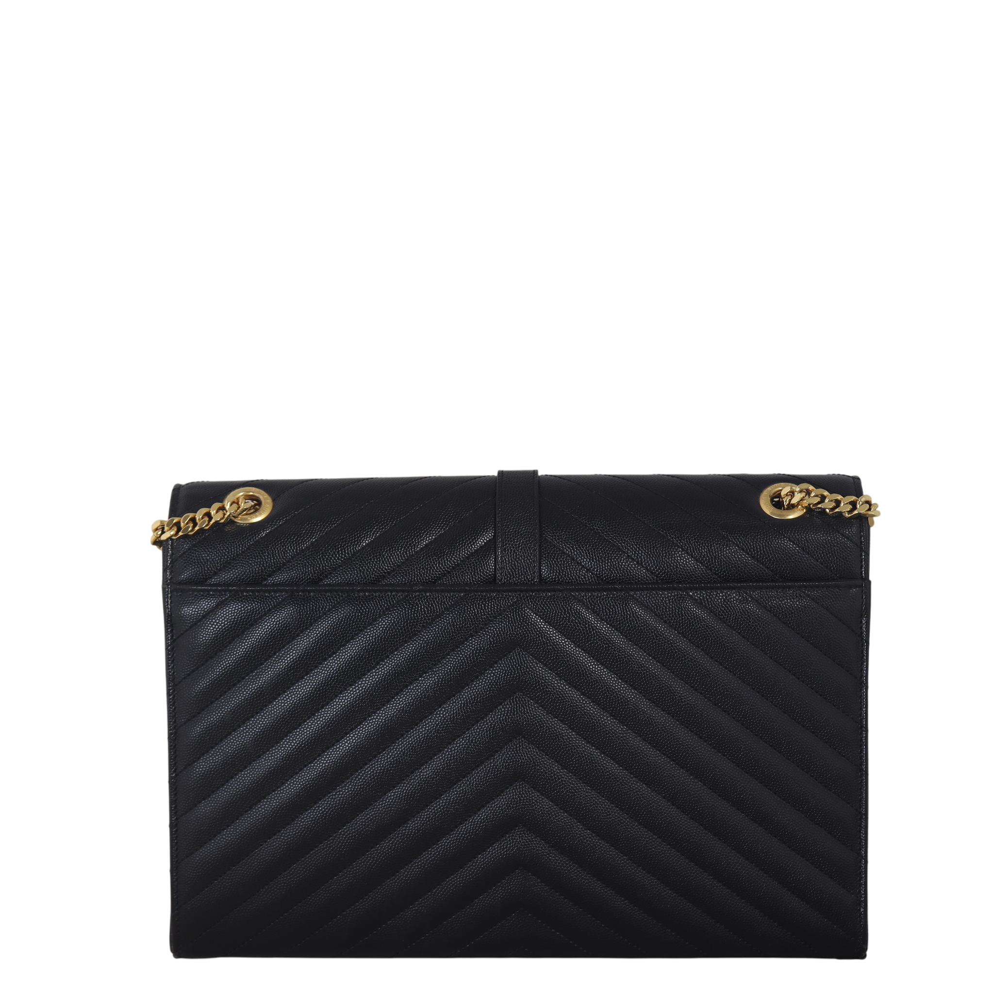 Saint Laurent Matelasse Envelope Large Bag