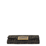 Fendi Baguette Continental Wallet on Chain