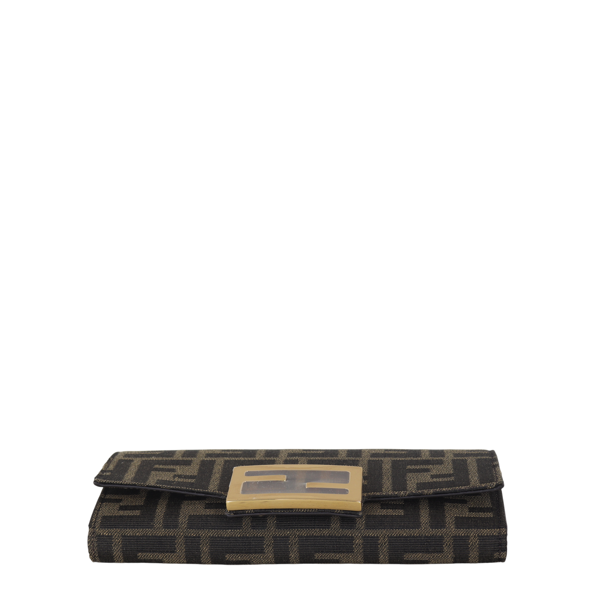 Fendi Baguette Continental Wallet on Chain