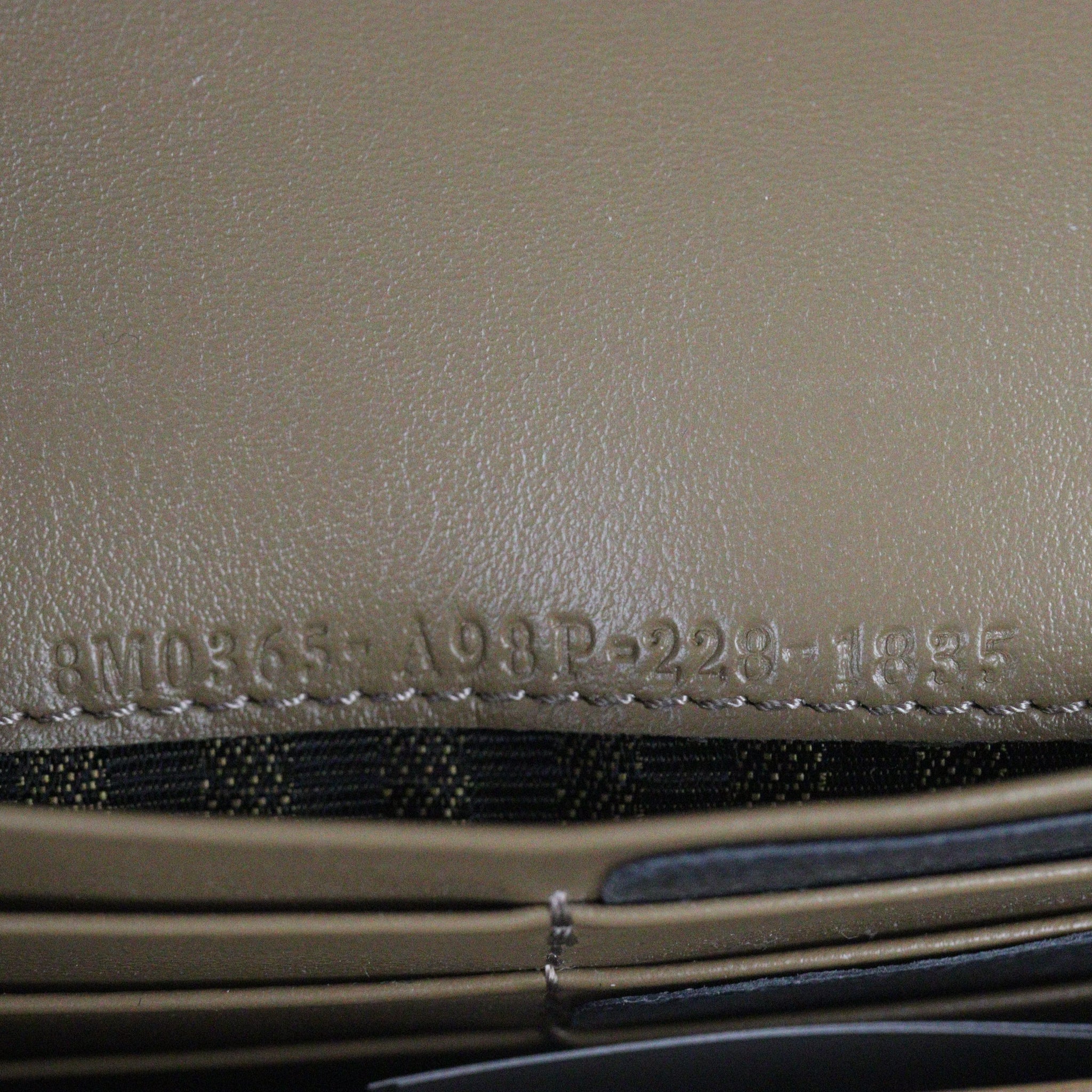 Fendi Baguette Continental Wallet on Chain